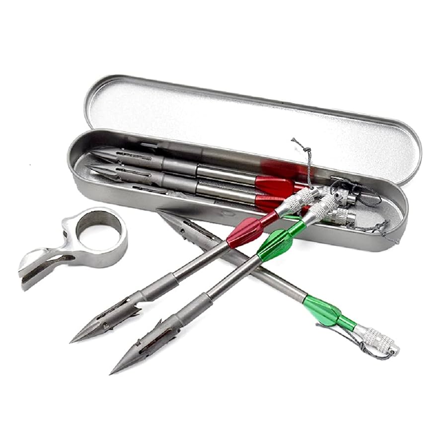 Amazon.co.jp: OAEZAEY String Shot Fishing Arrows Stainless